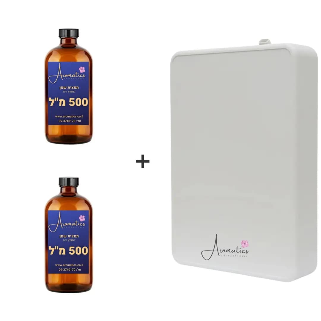 מפיץ ריח PRO150 + מילוי ליטר – 2 ניחוחות לבחירה